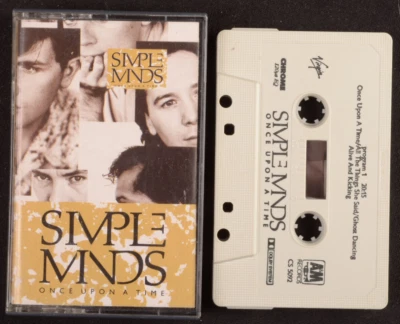 Simple Minds, Once Upon A Time, Cassette, 1985 Virgin Pop Music Foto 1 de 4