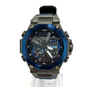CASIO G-SHOCK MTG-B2000B-1A2JF Solar Radio Men's Watch Bluetooth Japan Used Rare - Picture 1 of 10