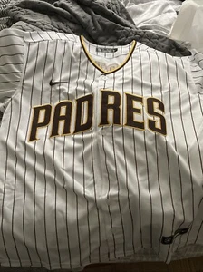 Nike San Diego Padres Soto #22 White Jersey Men's Size: XL Extra Large NWT - Picture 1 of 2