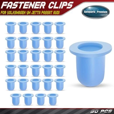 30 piezas clips de moldura de goma retenedor de ojal para Volkswagen VW Jetta Audi Foto 1 de 4