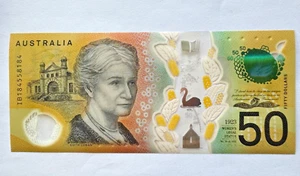 🇦🇺50 Dollar Note Australia Last Prefix 2018 IB UNC Fifty Dollar Banknote📮 - Picture 1 of 5