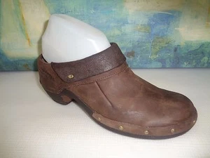 Zapatos de mula con zueco marrón claro de cuero gamuza L.L.BEAN para mujer talla 8,5  - Imagen 1 de 6