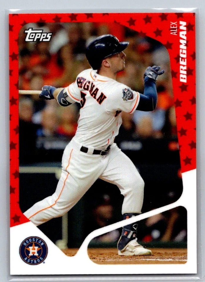 2020 Topps  Throwback Thursday 2010 Topps Design Alex Bregman #4 - Image 1 of 2