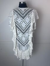 MOS Ministry Of Style Crochet Dress Isabel Marant Zanetti Dupe Size 6 Fits 6-12