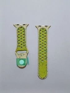 Oryginalny zegarek Apple Watch Nike Sport Band 44mm 45MM 46MM Volt Splash Flakes Pasek SM - Zdjęcie 1 z 13