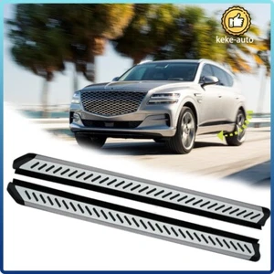 Fit for Hyundai Genesis GV80 2021-2023 Running Boards Side Steps Pedals Nerf Bar - Bild 1 von 8
