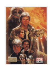 STAR WARS GALAXY SERIES THREE #285 SHOWDOWN AT CENTERPOINT FIRST DAY PRODUCTION