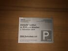 Sammler Park Ticket Eintracht Frankfurt - FC Bayern München 02.11.19 FCB SGE