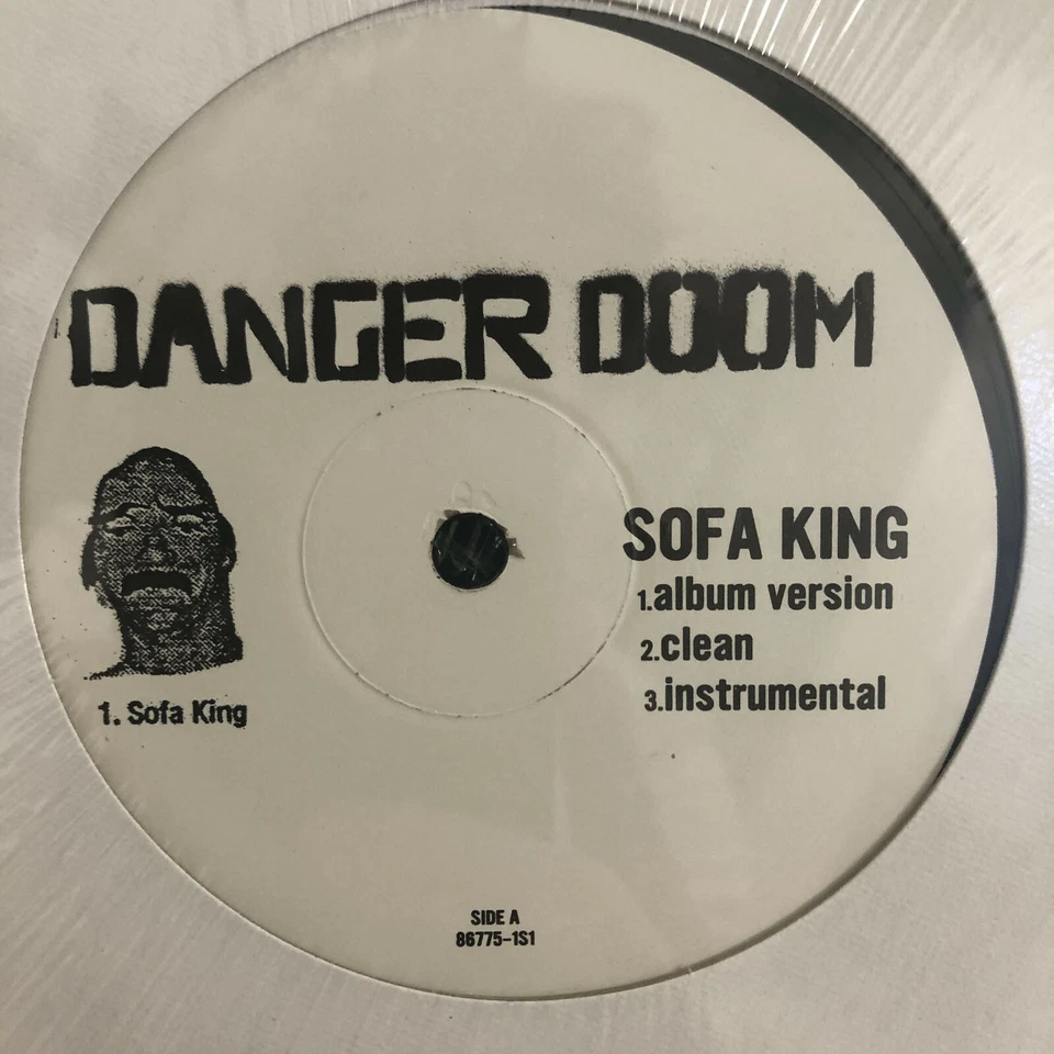 DANGER DOOM - SOFA KING / MINCE MEAT (12")  2005!!!  RARE!!!  MF DOOM + MOUSE!!! Foto 1 de 1