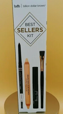 Billion Dollar Brows Best Sellers Kit Universal Shade Brow Pencil Duo Gel Brush  - Image 1 of 4