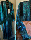 Matthew Williamson Escape 2012 Vintage Silk Maxi Dress Kaftan Luxe Us10 L Xl 14