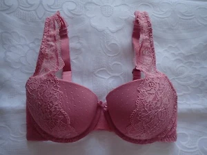 PLEASURE STATE, Balconette Bra in Size 32DD, Colour in Pale Pink - Picture 1 of 2