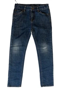 Lucky Brand Boys Jeans 'Cooper Slim' Tag 12 Blue Mid-Rise W26xL27 Denim  - Picture 1 of 12
