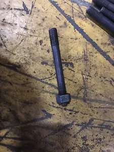 1 NEW SHORT HEAD BOLT STUD WITH NUT TY290 Jinma FarmPro Nortrac AgKing WorkHorse - Picture 1 of 6