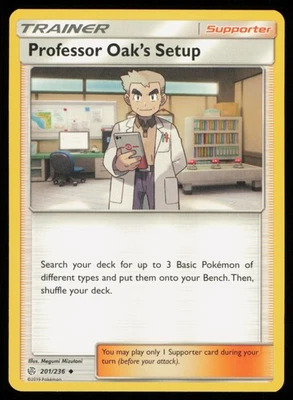 Professor Oak's Setup 201/236 SM - Cosmic Eclipse Normal Uncommon - NM1 - Image 1 of 2