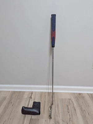 Scotty Cameron Pro Platinum Newport Mil Spec Putter With Headcover. 35 in - Image 1 of 4