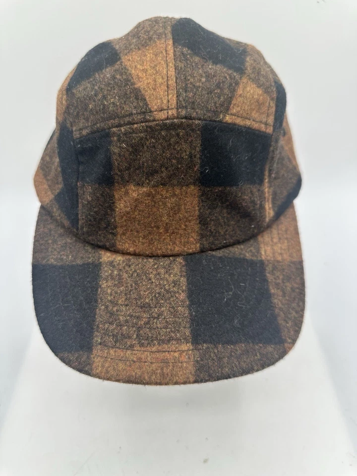 Boné de lã marrom gráfico logotipo pendleton vintage tamanho único - Imagem 1 de 4