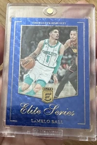 LaMelo Ball 2023-24 NBA Panini Donruss /99 Blue Elite Series Hornets - Bild 1 von 3