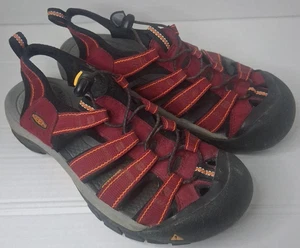 KEEN Newport H2 Red Sandals Mens Size 8.5 Waterproof Hiking Closed Toe 110230 - Picture 1 of 5