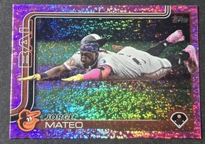 2025 Topps Series 2 Jorge Mateo Purple Foil Baltimore Orioles - Picture 1 of 2