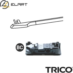 WIPER BLADE TF730L FOR RENAULT ESPACE/V GRAND/SCÉNIC/IV PEUGEOT 5008/Van 3008 - Picture 1 of 13