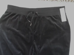 Neu mit Etikett Calvin Klein Damen Sportwear Everyday schwarze Velours-Überziehhose Größe 3X - Bild 1 von 5