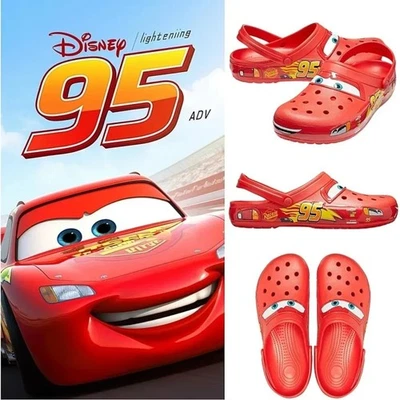 NUEVO Zueco Rayo McQueen Zapato Adulto Clásico Disney Sin Iluminación Foto 1 de 4