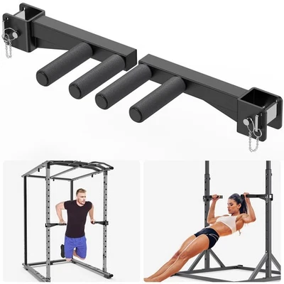 Dip-Stangen-Aufsatz für 2 x 2 Zoll Power Rack rutschfeste breite und schmale ... - Bild 1 von 4