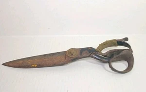 "Tijeras de latón de acero Newark NJ EE. UU. de colección 15"" R Heinisch Inventor" - Imagen 1 de 5