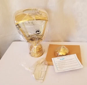 Coach Style Outdoor Post Mount Brass Lamp Bevel Glass Light Fixture Angelo 66934 - Picture 1 of 8