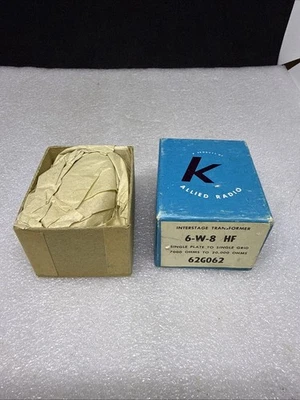 Allied Knight 6-W-8HF Audio Output Transformer. NOS - Image 1 of 4