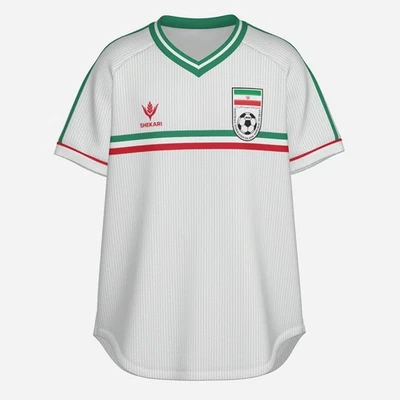 Irán - Camiseta de fútbol réplica camiseta retro, 1999 2000 camiseta de fútbol local Foto 1 de 4