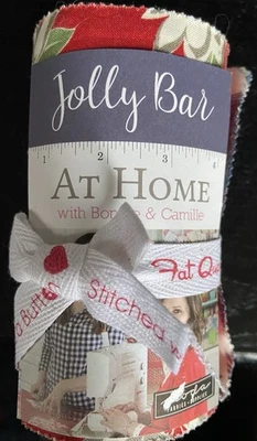 Rare OOP At Home Jolly Bar By Bonnie And Camille For Moda - Image 1 of 3