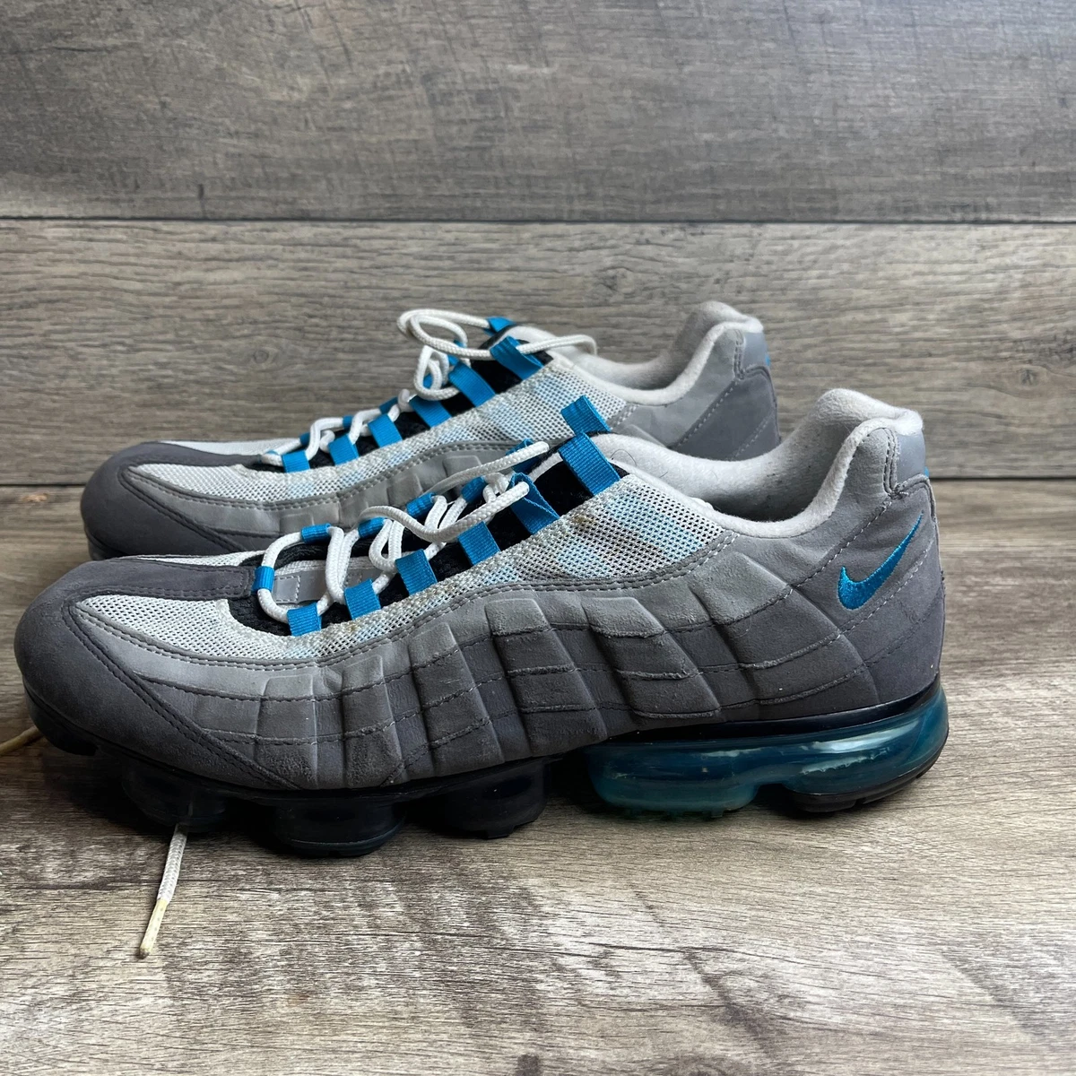 靴 NIKE AIR VAPORMAX '95 27cm Air VaporMax 95 'Neon' - Nike - AJ7292 001 - black/volt-medium ash