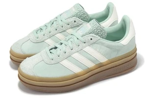 Size 10 Women’s - Adidas Gazelle Bold Ash Green W Gum 2 - Picture 1 of 15