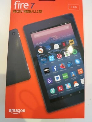 Black Amazon Fire 7 Tablet With Alexa 7" Display 8 GB 7th Gen - Image 1 of 2