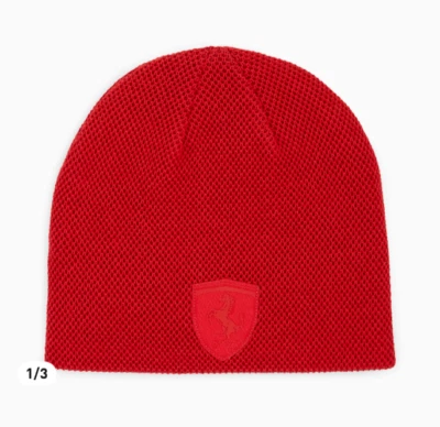 Gorro Puma Ferrari Rojo Nuevo Foto 1 de 3