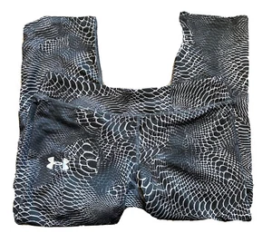 Under Armour Heat Gear Girls Leggings Fitted Black & Gray Size YXL/ TG/EG NWT - Picture 1 of 6