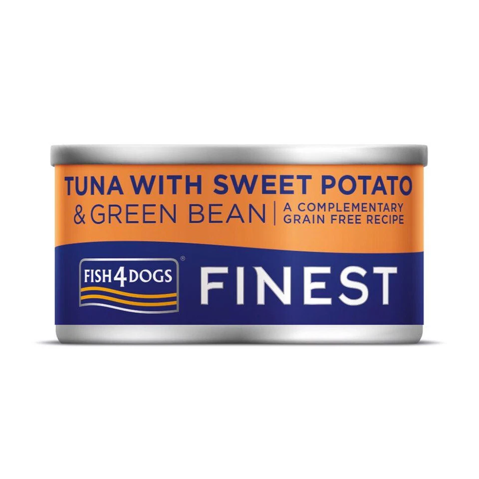 Fish4Dogs Wet Dog Food Tins - 8 Delicious Flavours - Mackerel, Tuna & More - Image 1 of 1