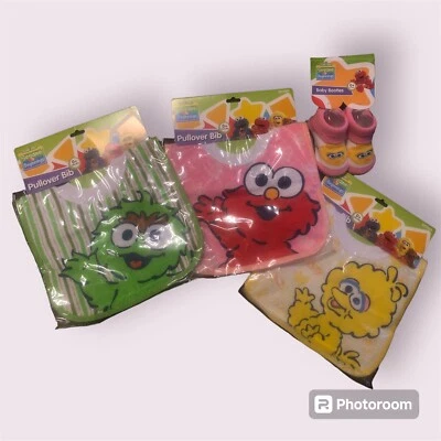 Baberos y botines Sesame Beginnings Foto 1 de 4