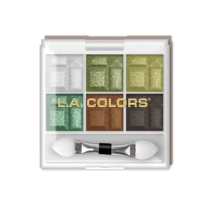 L.A. COLORS 6-Color Eyeshadow Palette - Coordinated Shades - Smooth - *CHARMING* - Picture 1 of 2