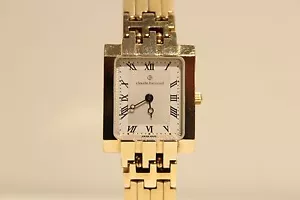 RETRO BEAUTIFUL SWISS LADIES GOLD PLATED QUARTZ WATCH"CLAUDE BERNARD" 21094 - Picture 1 of 10