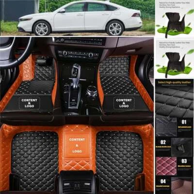 For Bentley Flying Spur Mulsanne Car Floor Mats Luxury Liner Carpet Cargo Custom Foto 1 de 4