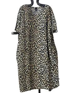 ADIA Fashion Viskosekleid Animal Print Leopard 50 - 52 - Bild 1 von 3