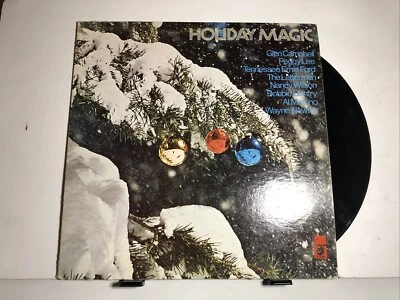 Wayne Newton Glen Campbell Holiday Magic SL-6728 VG LP 12in Vinyl Record Album - Image 1 of 4
