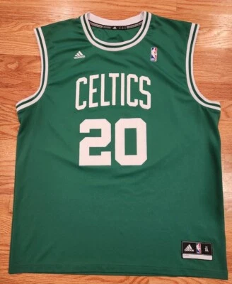 Ray Allen Addidas Boston Celtics #20 Jersey Size XL Preowned NBA HOF - Image 1 of 4
