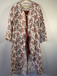 Magnolia Pearl OOAK Cotton Linen Velvet Jacket - Picture 1 of 19