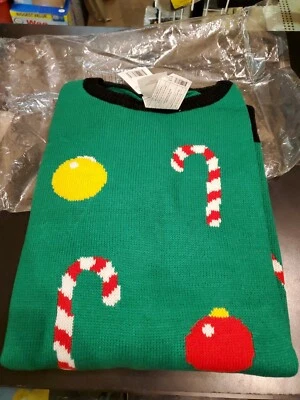 Nuevo Adornos Suéter Navidad Adulto Disfraz (XL) Foto 1 de 3