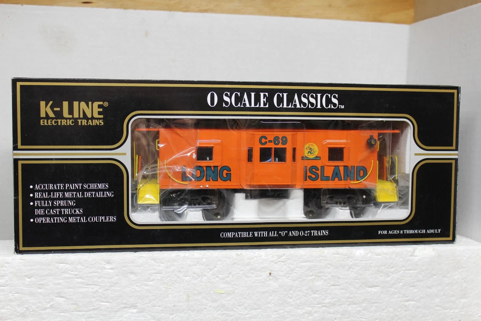 K-LINE #612-3741  LONG ISLAND BAYWINDOW  CABOOSE - Image 1 of 1