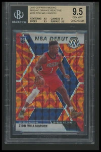 2019-20 Panini Mosaic #269 Zion Williamson Reactive Orange BGS 9.5 - Foto 1 di 2